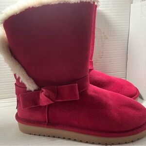 Koolaburra by UGG Arlena Suede Bow Winter Boots